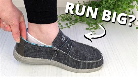 Do hey dudes run big or small - Compared to regular shoe sizes, Hey Dudes tend to have a more relaxed feel. It’s important to know these things when choosing your size. Hey Dude shoes generally …